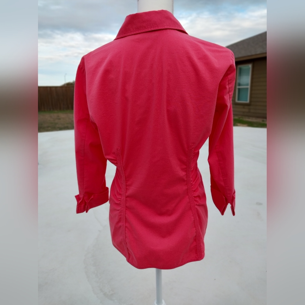 Coral blouse - Picture 4 of 7